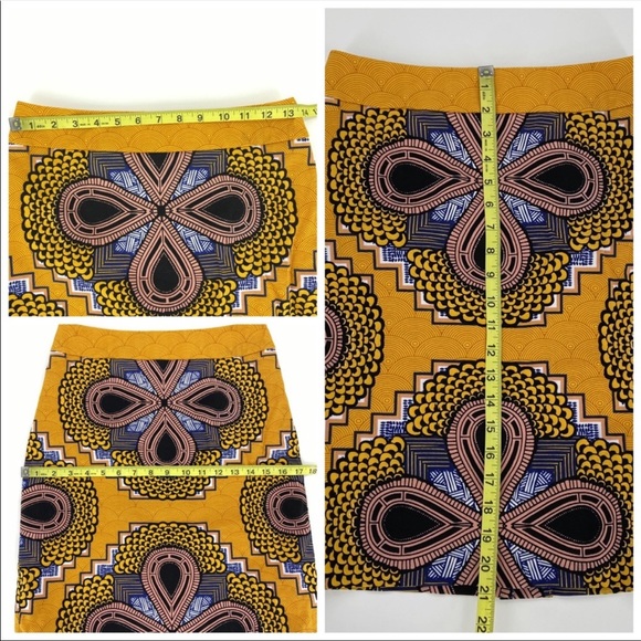Anthropologie Maeve Clementina Pencil Skirt 2 - Picture 1 of 7
